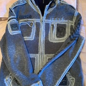 Affliction Zip Up Hoodie